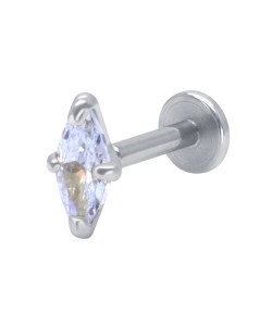 Tragus Piercing with Titanium Bar TRP-2693-TI
